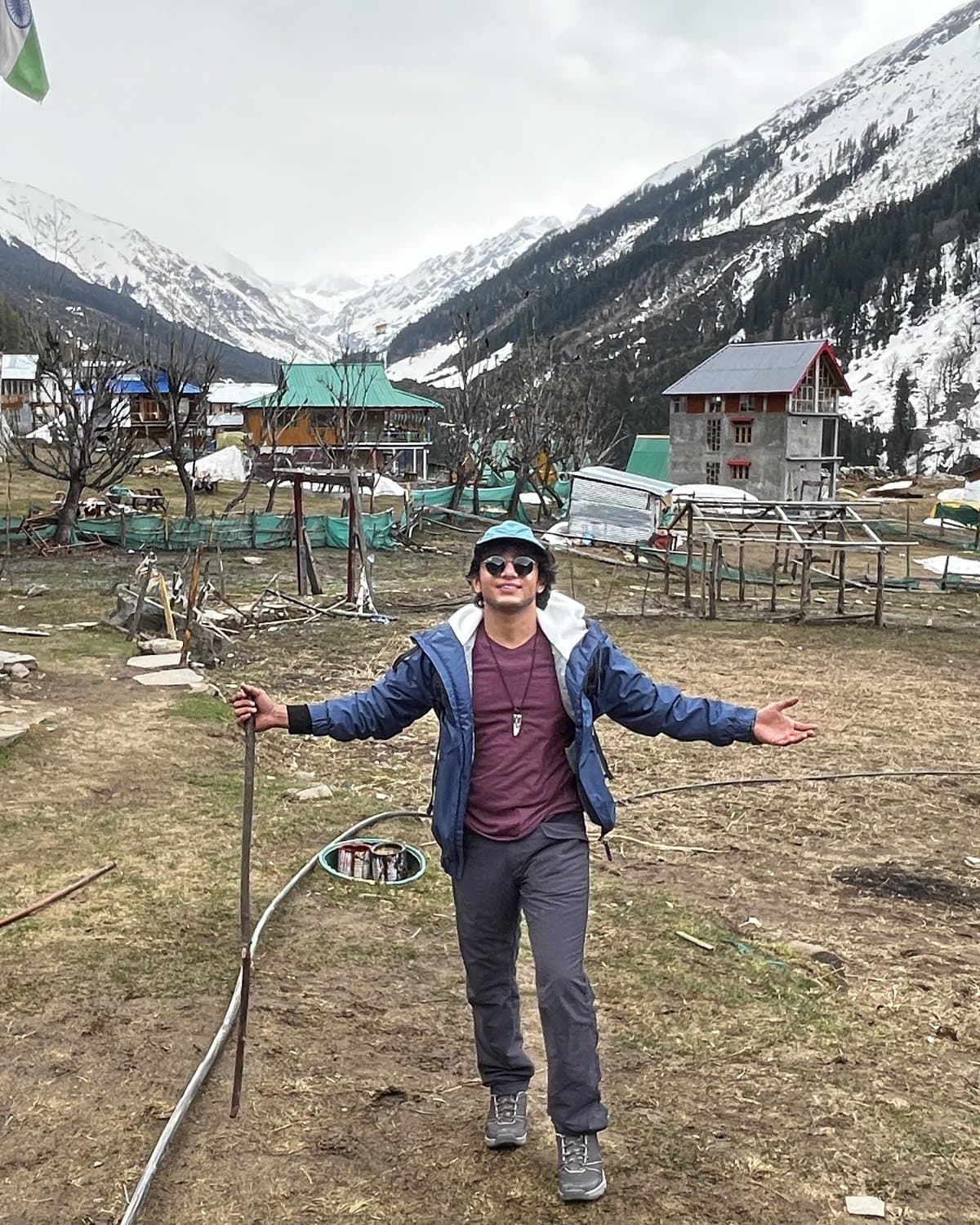 Shashwat Agarwal in the mountains