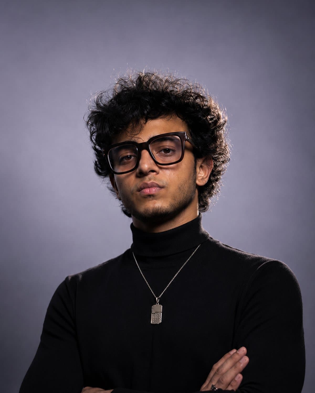 Shashwat Agarwal, studio portrait